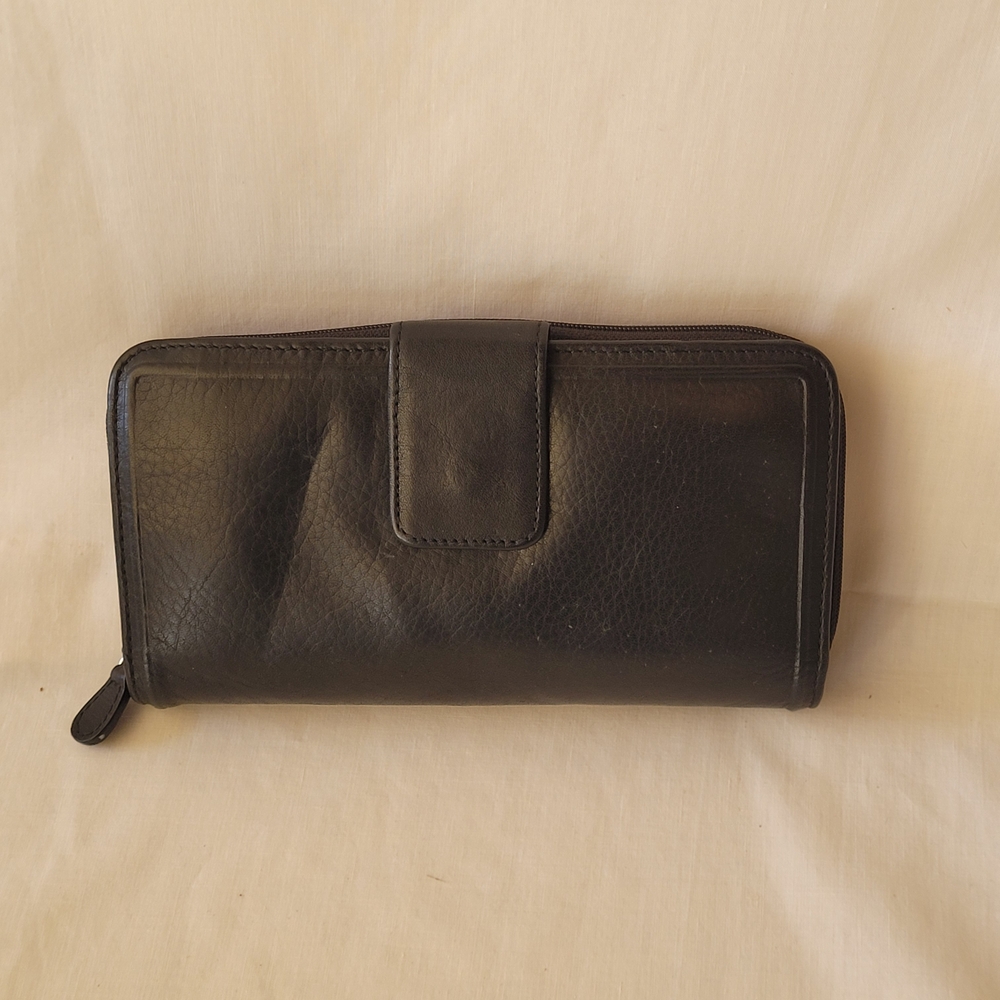 Black Leather Wallet